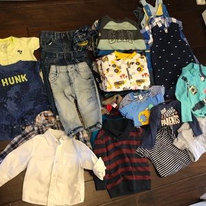 Huge baby boy bundle 12-18months clothes 36 pieces